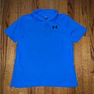 Under Armour boy’s loose heatgear polo, size large
